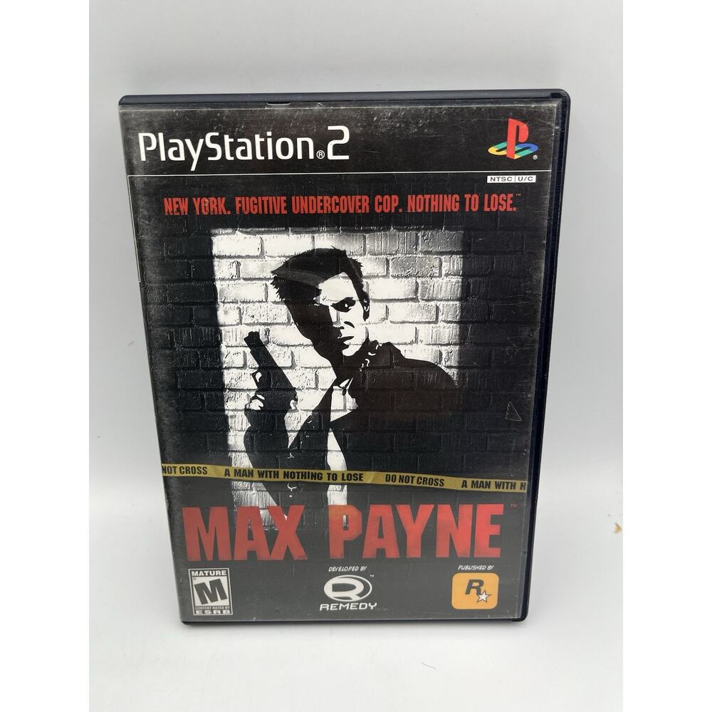 Max Payne - PlayStation 2 PS2 Complete CIB Tested